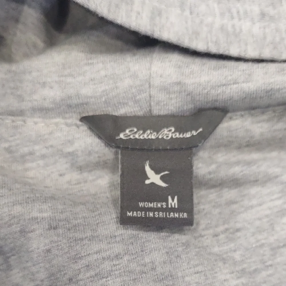 EDDIE BAUER Gray Plaid Hooded Jacket - Picture 8 of 17